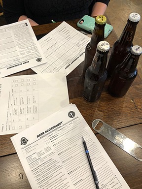 homebrew competition score sheets