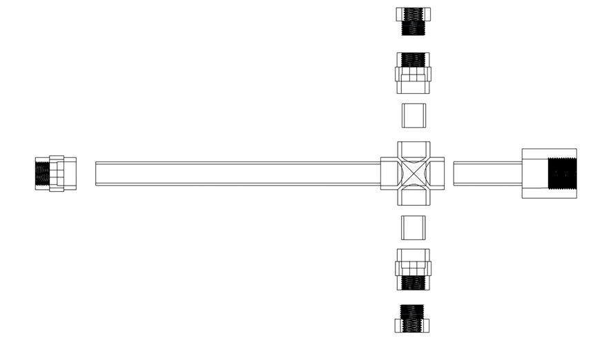 how the pieces fit together for the pressurized PVC section